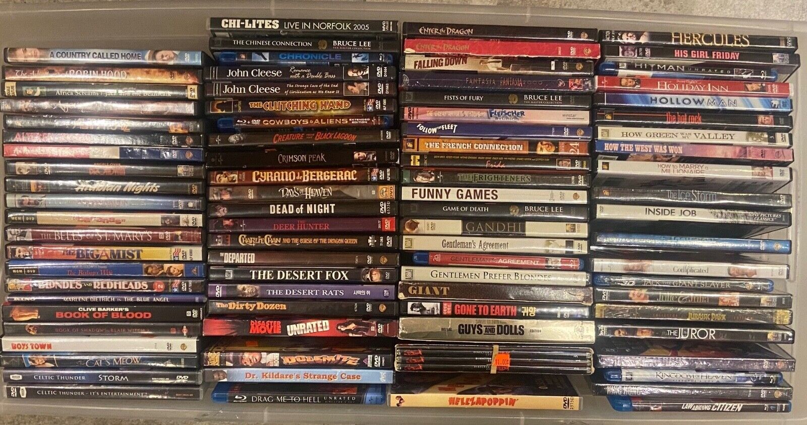 1970-2020 MOVIES Vintage DVDs $5, 6, 7, 8, 10 and up - ONE FLAT SHIP CHARGE $5