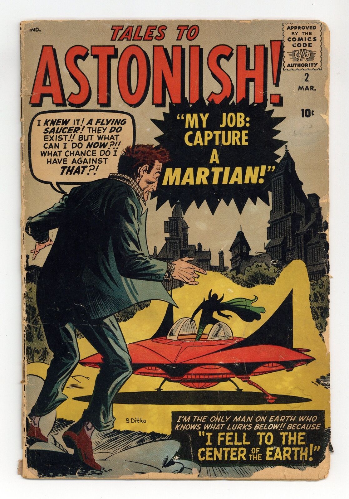 Tales to Astonish #2 GD- 1.8 1959