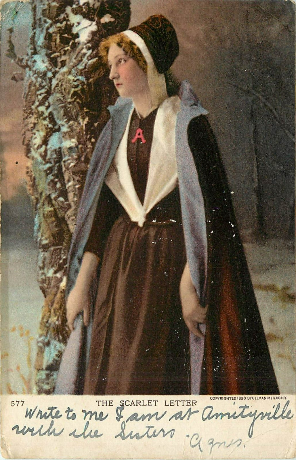 The Scarlett Letter pm 1903 Postcard