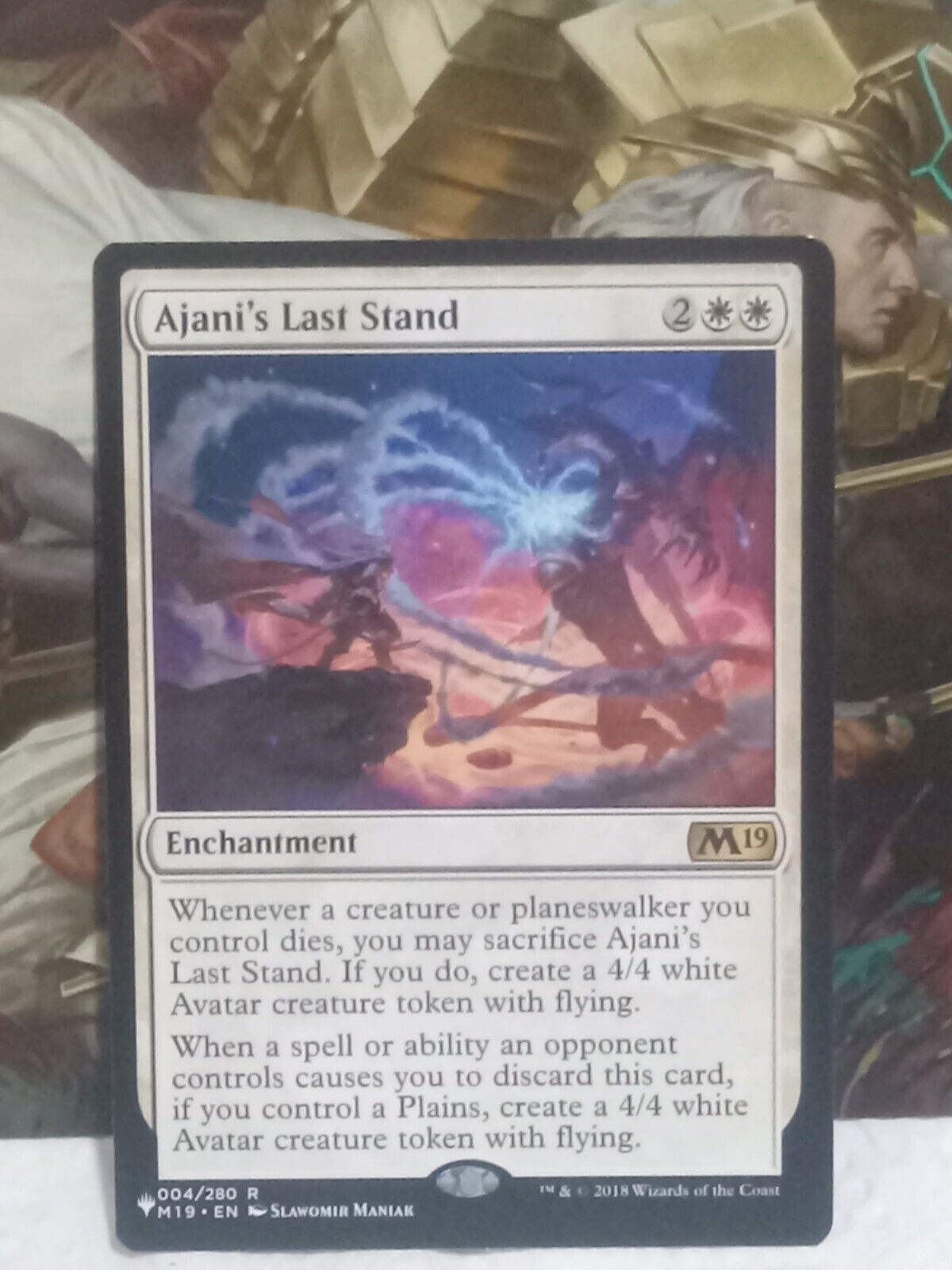 Ajani\'s Last Stand (Near Mint) ​ The List