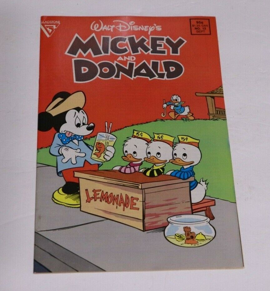 Walt Disney's Mickey and Donald Comic Book #13 Gladstone 1989