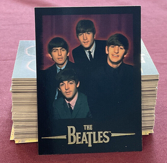 1996 Sports Time THE BEATLES Complete 100 Card Set Music Trading Cards Mint