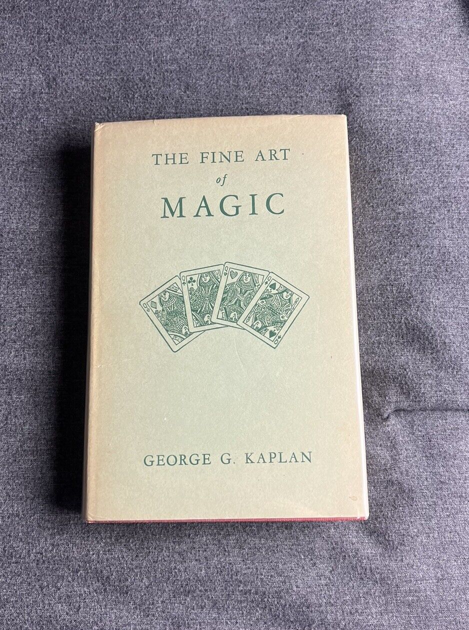 🔥￼RARE The Fine Art of Magic George Kaplan Collectable OUT OF PRINT🔥🔥