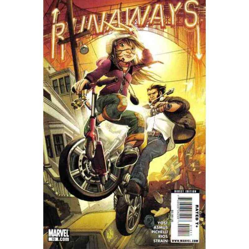Runaways (2008 series) #10 in Near Mint condition. Marvel comics [n&