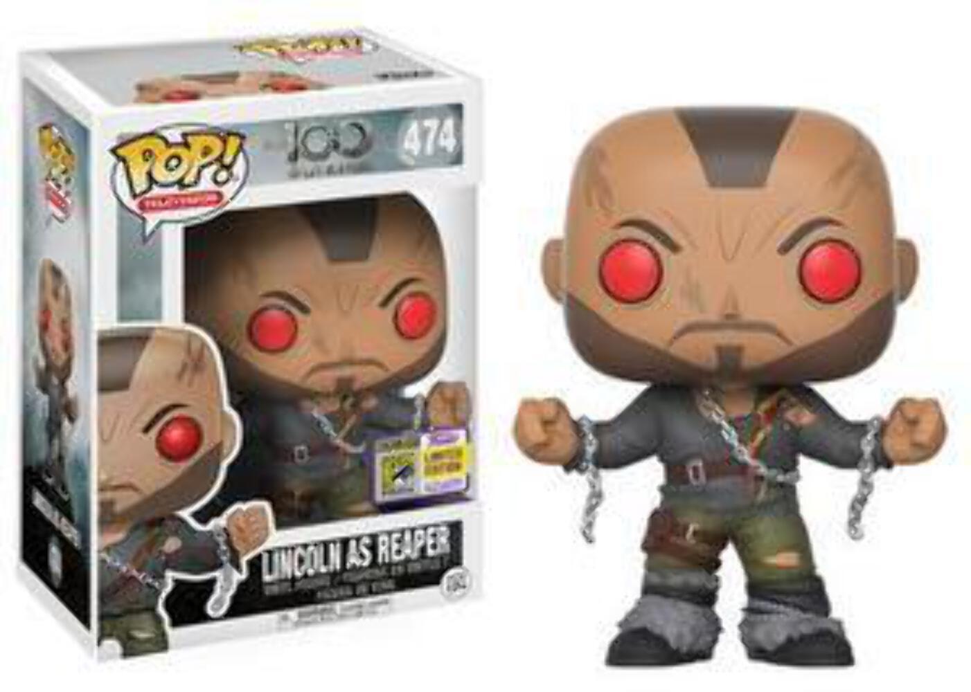 Funko POP Television: The 100 - Lincoln As Reaper (2017 SDCC/ 750 PCS) #474