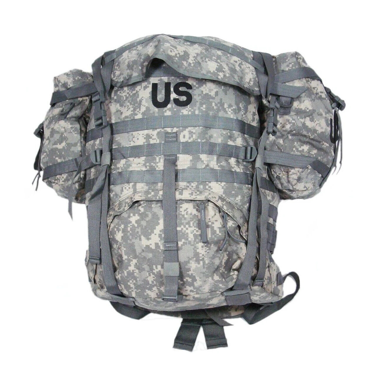 USGI MOLLE II ACU Large Field Pack Rucksack Complete w/ Sustainment Pouches