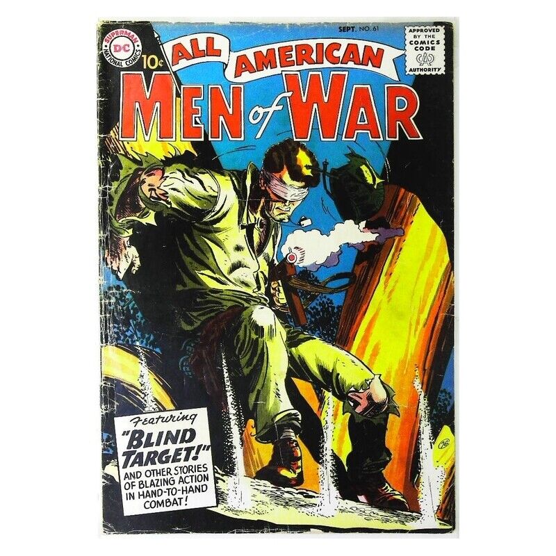 All-American Men of War #61 in Very Good minus condition. DC comics [e\