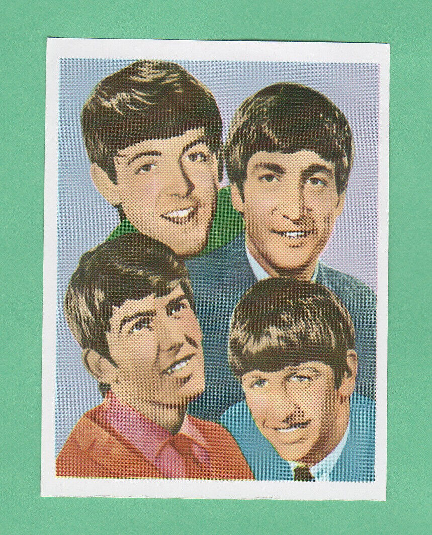 The Beatles   1965  Dutch Gum  Serie F  Card Very Rare Version