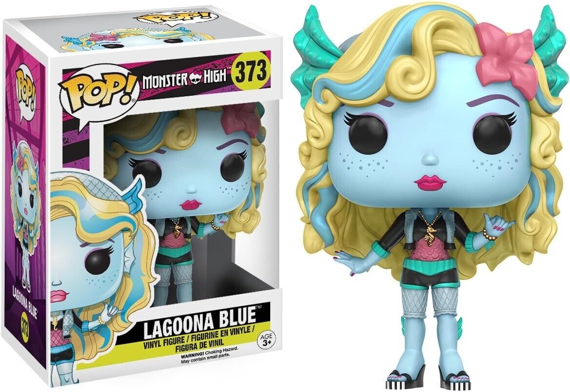 Funko PoP Monster High Lagoona Blue Funko Pop #373 with protector