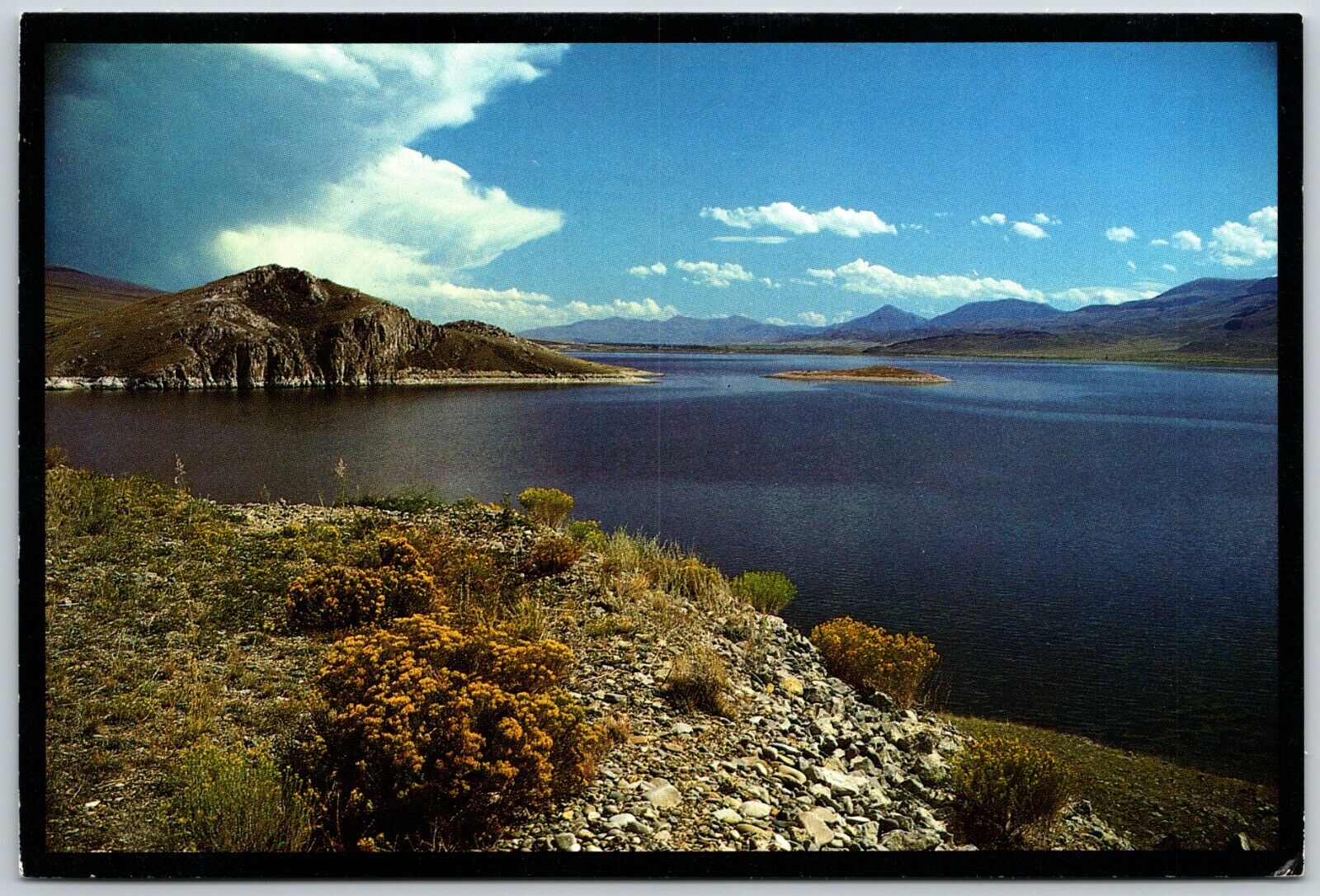 Hap Hawkins Reservoir, MT - Postcard