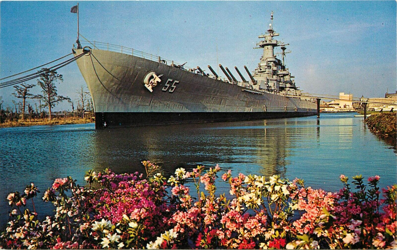 USS North Carolina Battleship Memorial Wilmington NC Postcard