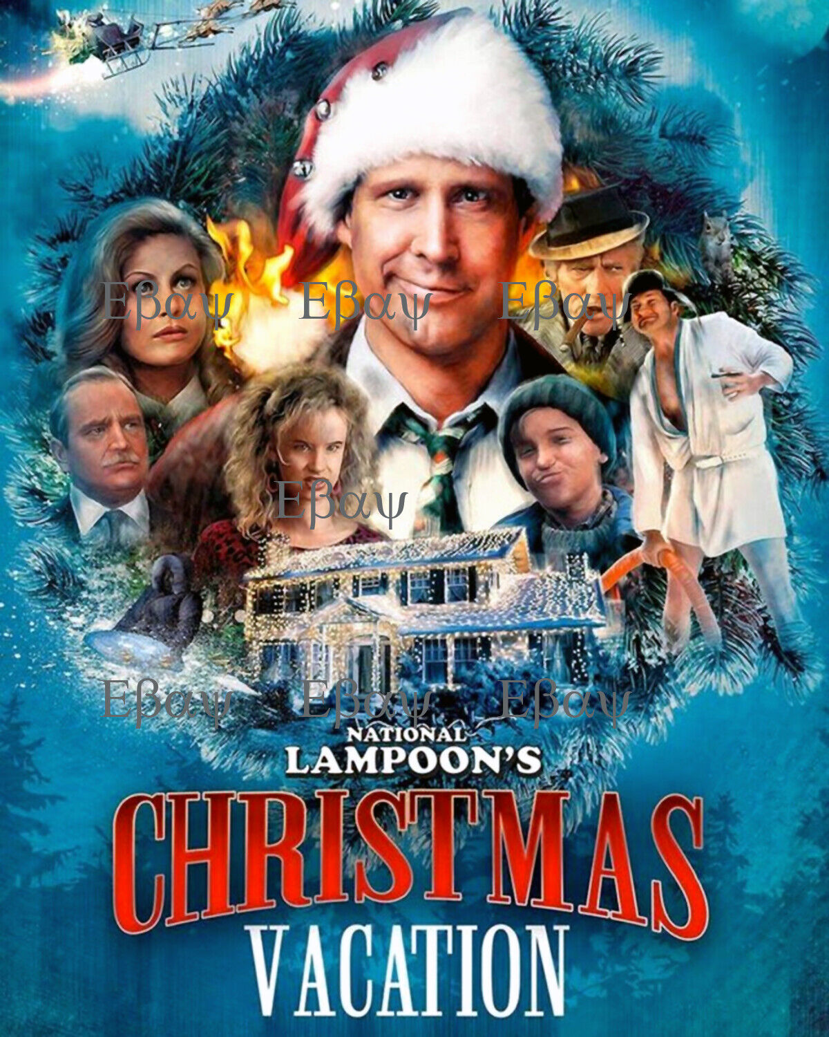 CHEVY CHASE CHRISTMAS VACATION 8X10 Photo 