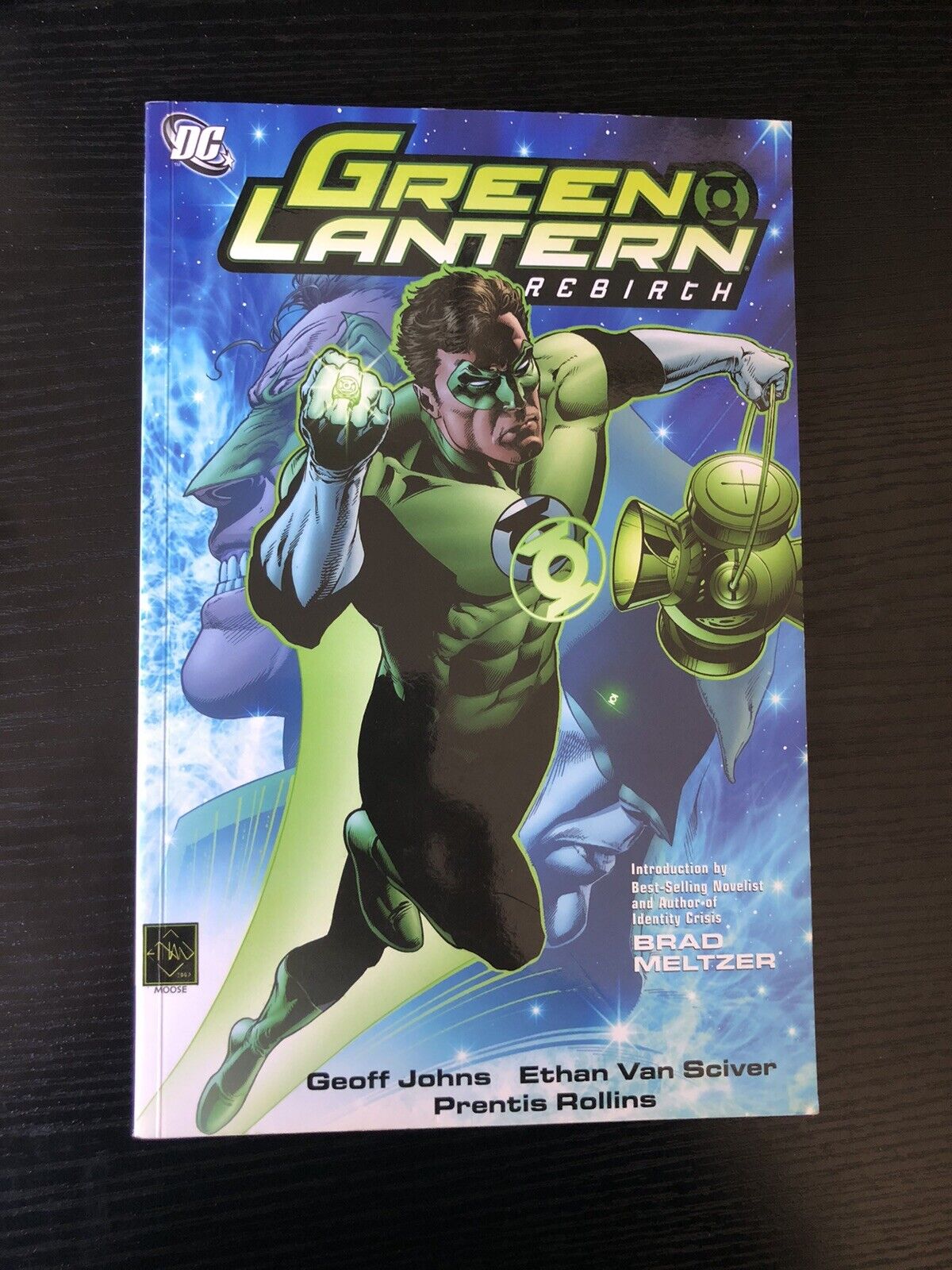 DC COMICS Green Lantern Rebirth Geoff Johns Ethan Van Sciver Signed