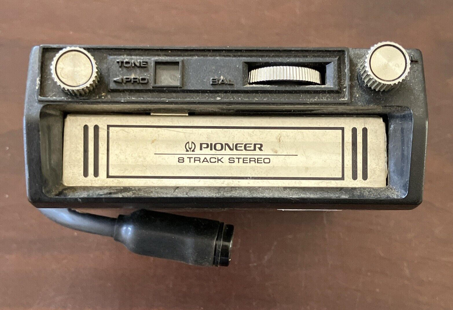 Pioneer TP-232 8-Track Car Stereo Tape Player Used Untested