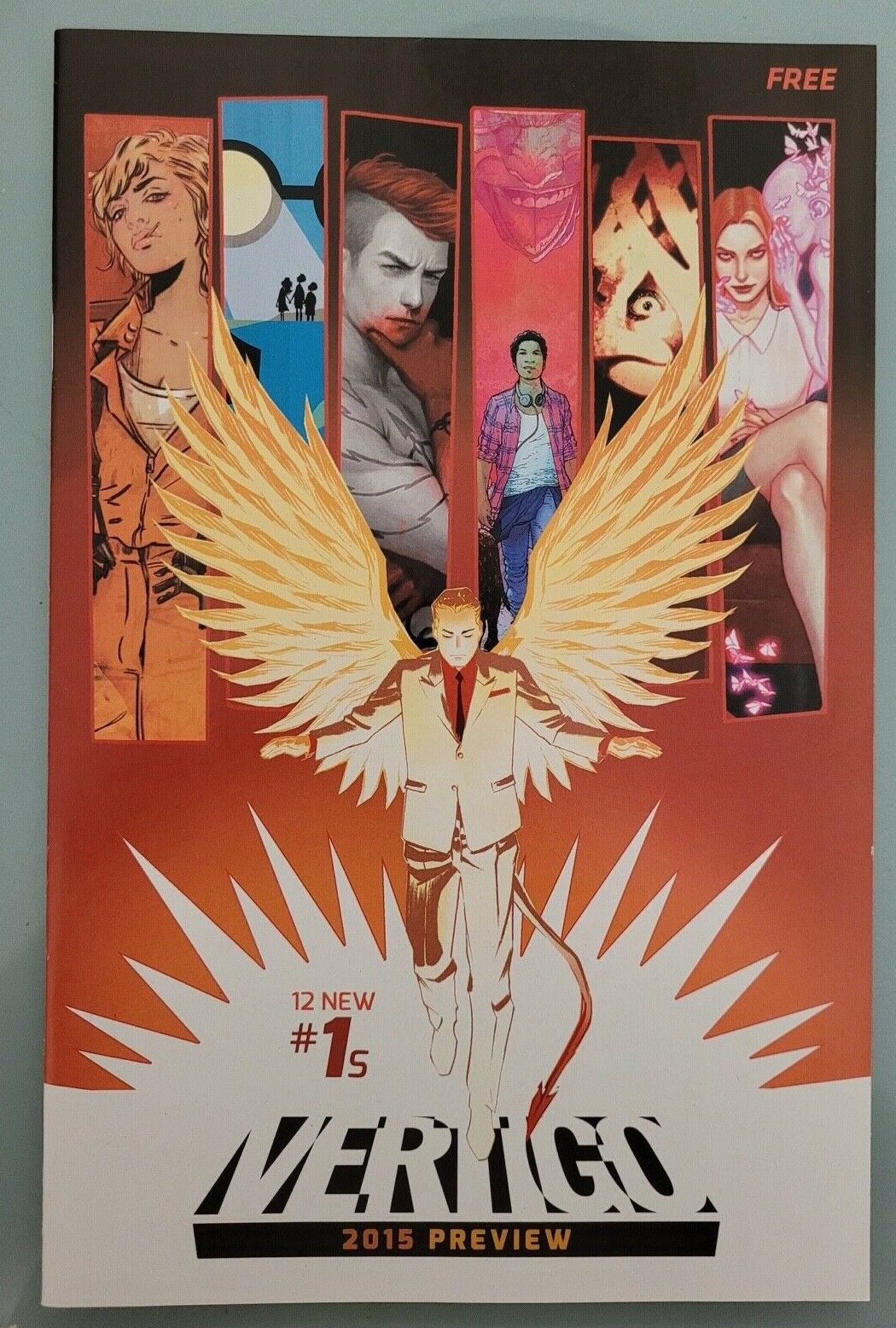 VERTIGO 2015 PREVIEW SPECIAL CLEAN ROOM UNFOLLOW 1ST APPEARANCE RED THORN #1