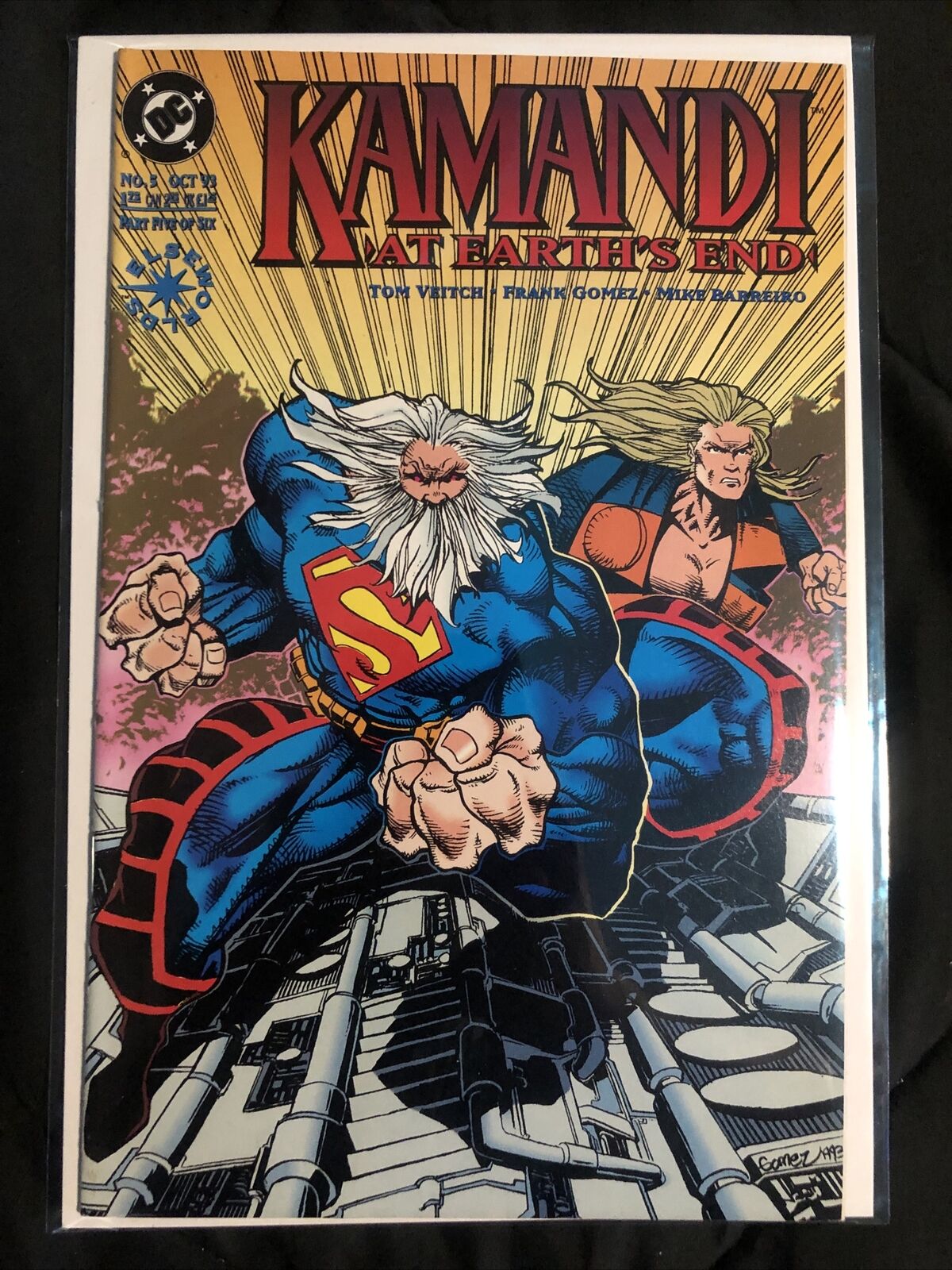 DC Comics Kamandi At Earths End #5 Part 5 Of 6 Vintage Comic Book 1993 B&B