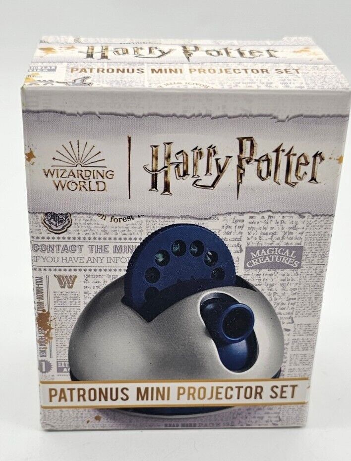 Harry Potter Patronus Mini Projector Set plus Color Stickers Book NEW SEALED
