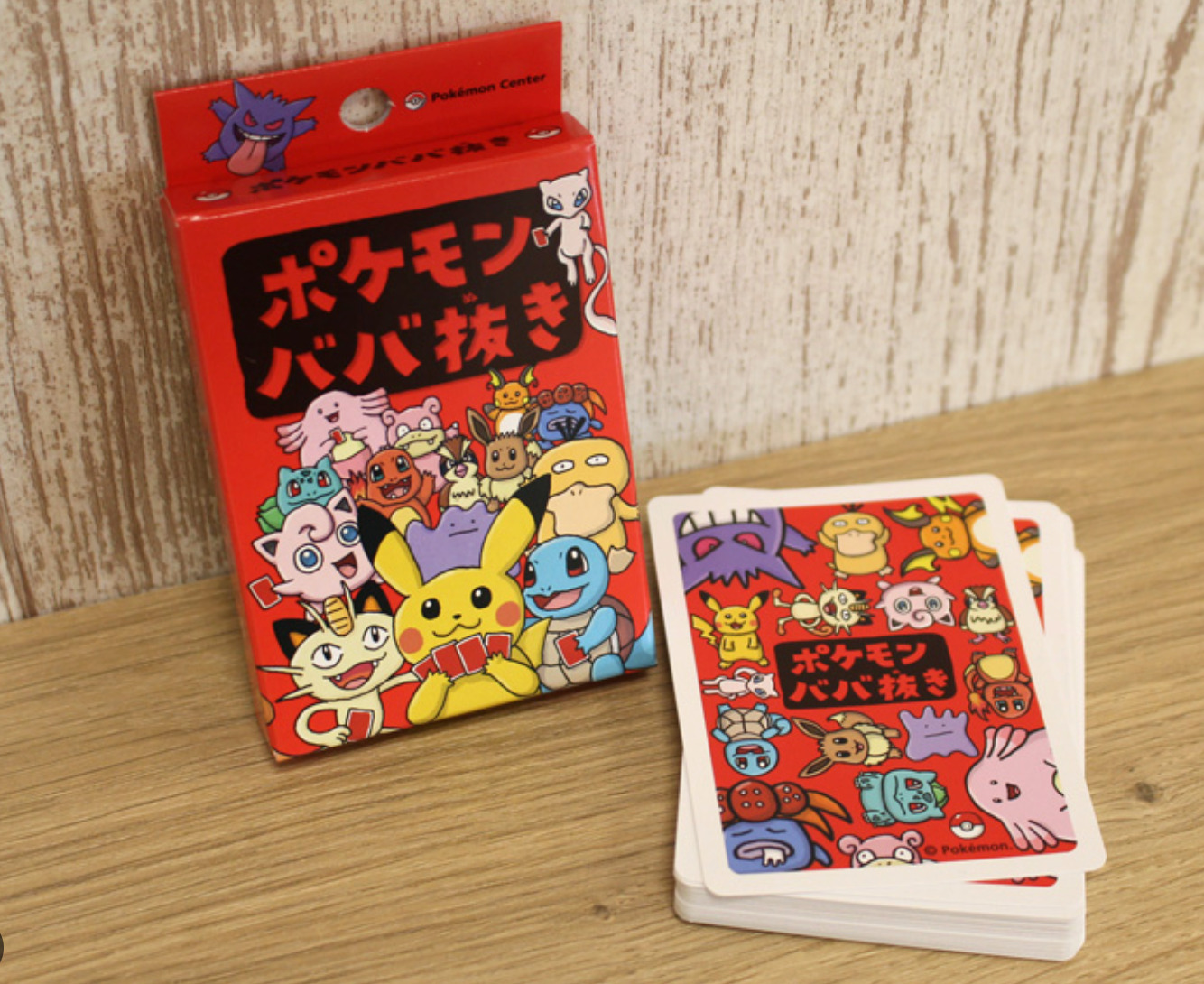 Pokemon old maid card deck playing card pokemon center limited JAPAN NEW