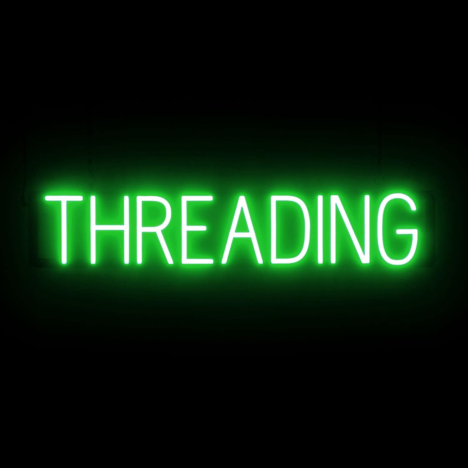 THREADING Neon-Led Sign for Beauty Salons. 33.0\