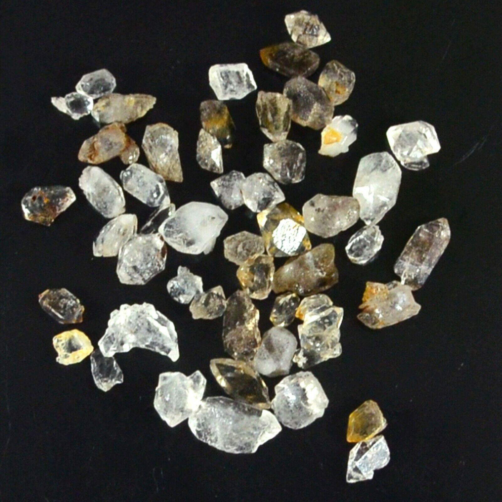 Rough Natural Herkimer Diamond Quartz Crystals Healing 39.40 Carat Lot Specimen