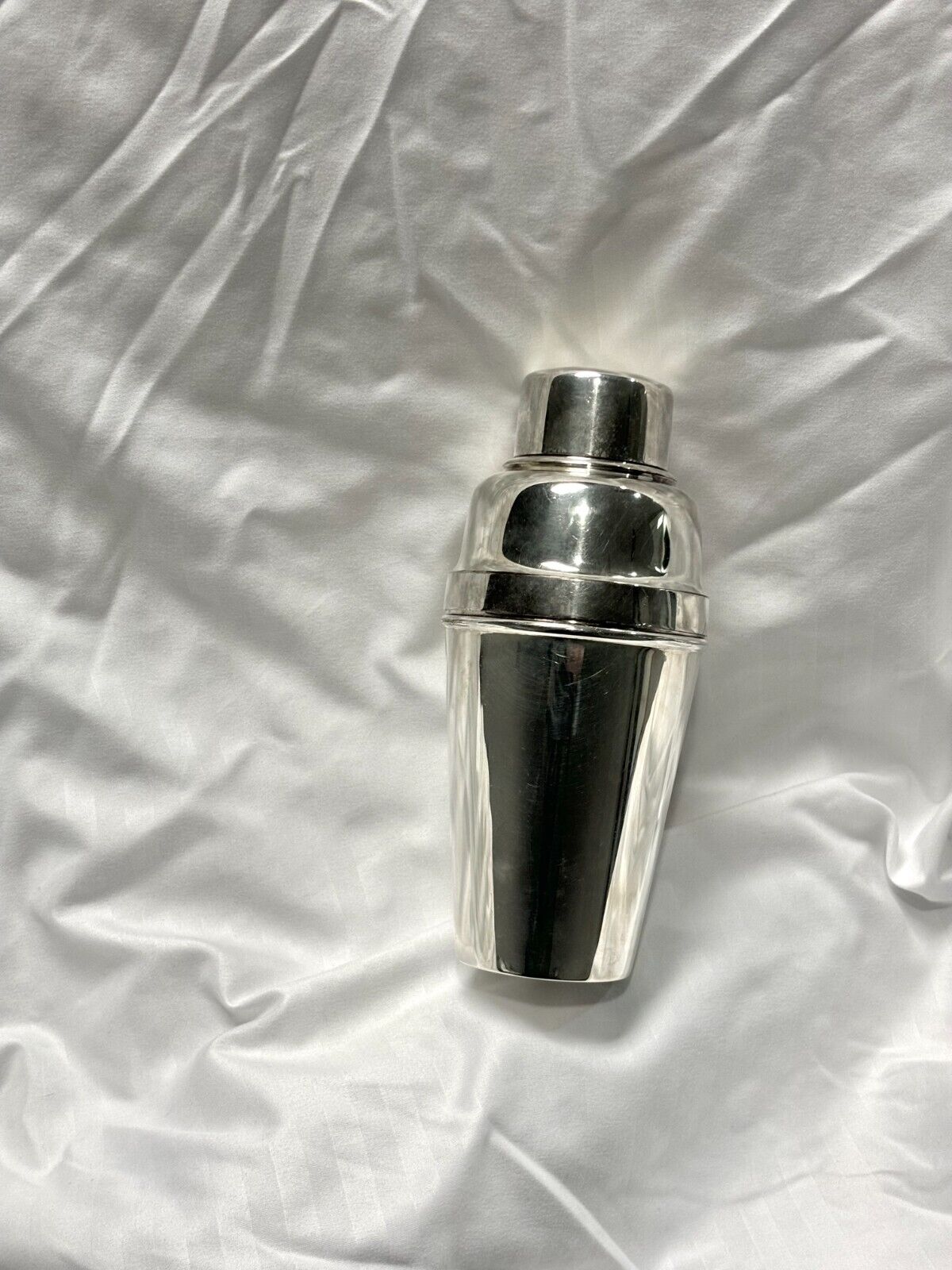 Vintage Kingsway Made in England 1930s-40s Silver Plate Cocktail Shaker 
