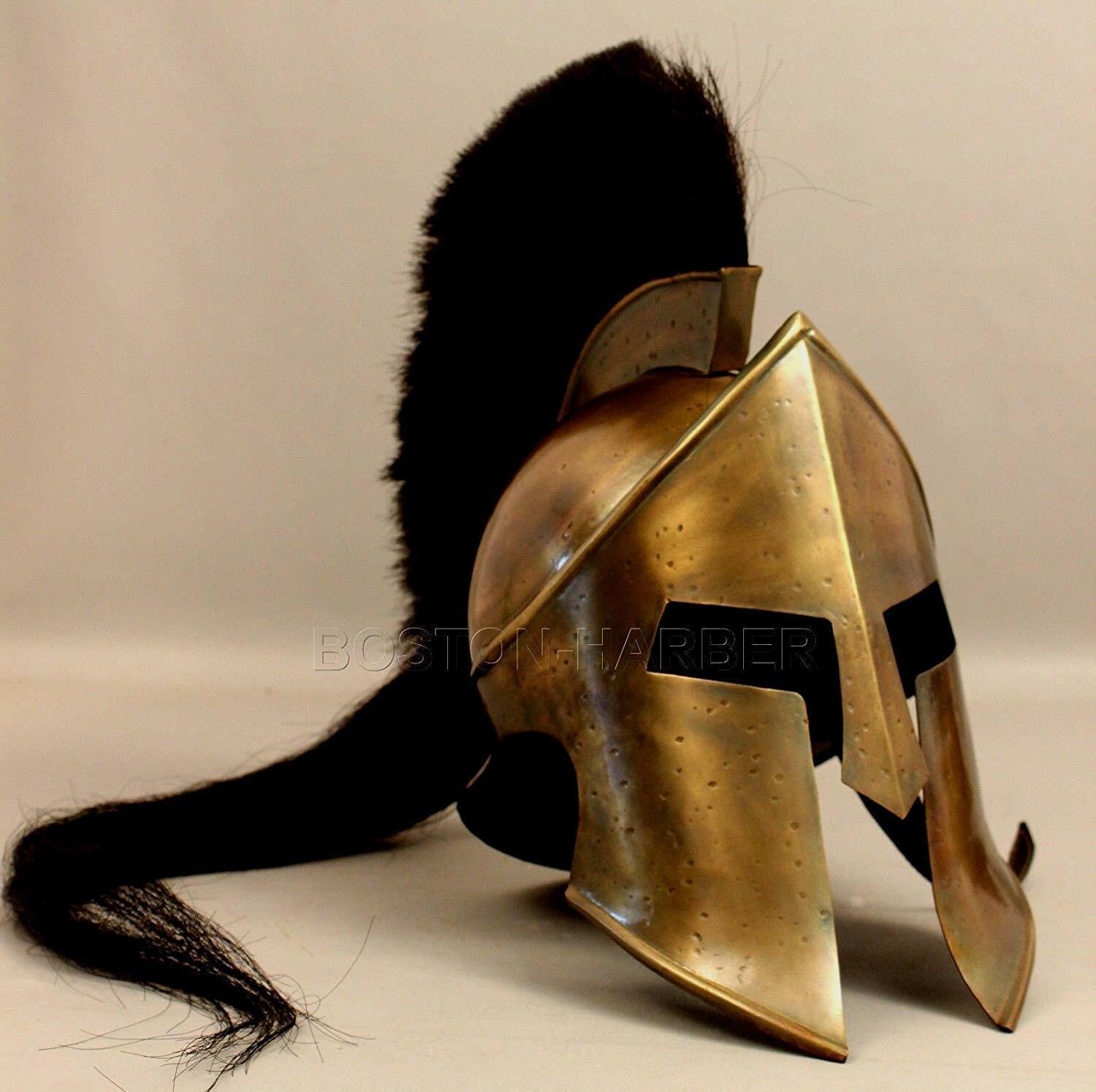 300 Spartan Movie King Leonidas Medieval Roman Greek Helmet Replica Halloween