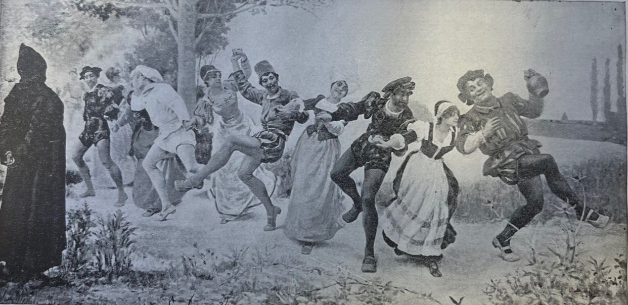 1893 History of Dance Dancing
