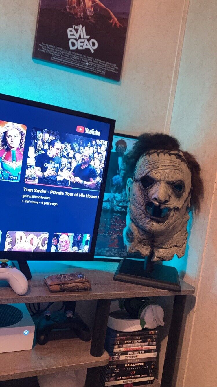 Leatherface 2003 The Texas Chainsaw Massacre Custom Stitched Mask TOMMY Version