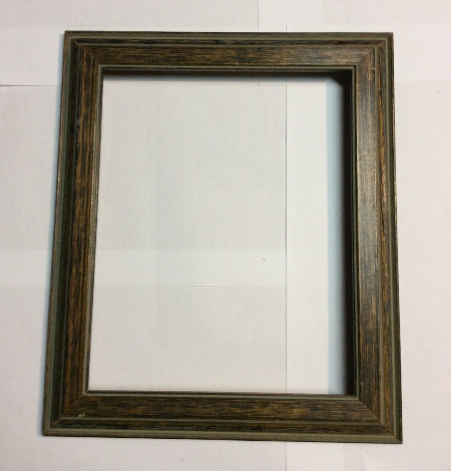 VTG (Frames-N-things)Wood Picture Frames Fits 10” X 8” ( Frame) Without Glass.