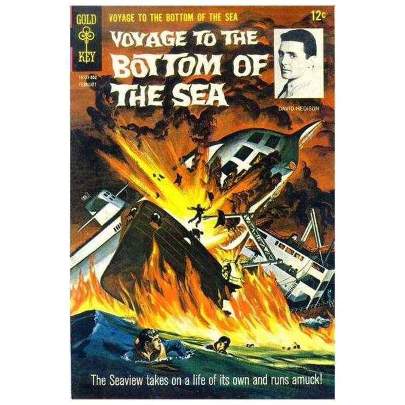 Voyage to the Bottom of the Sea (1964 series) #11 in F cond. Gold Key comics [x&