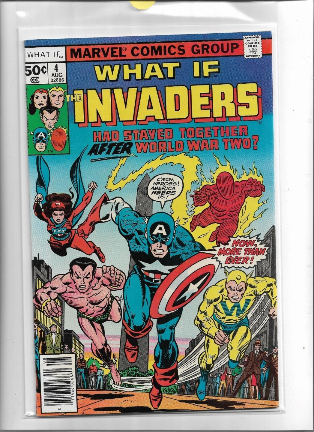 WHAT IF? #4 1977 VERY FINE-NEAR MINT 9.0 4129 INVADERS