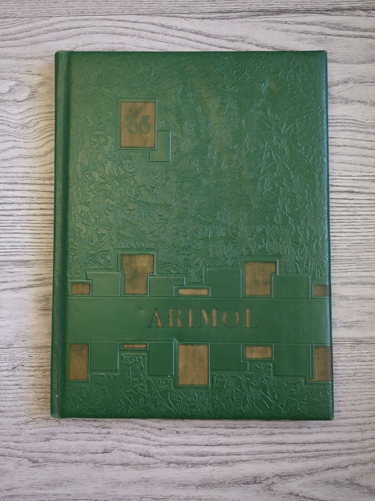 1965 Lomira High School Yearbook Wisconsin WI 65'  ARIMOL Year Book Vintage John