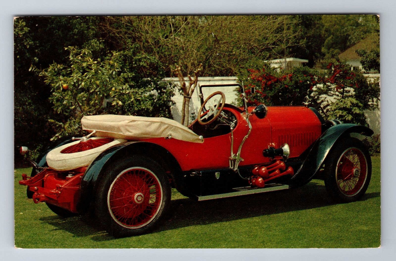1919 Stutz Bearcat, Cars, Transportation, Antique Vintage Souvenir Postcard
