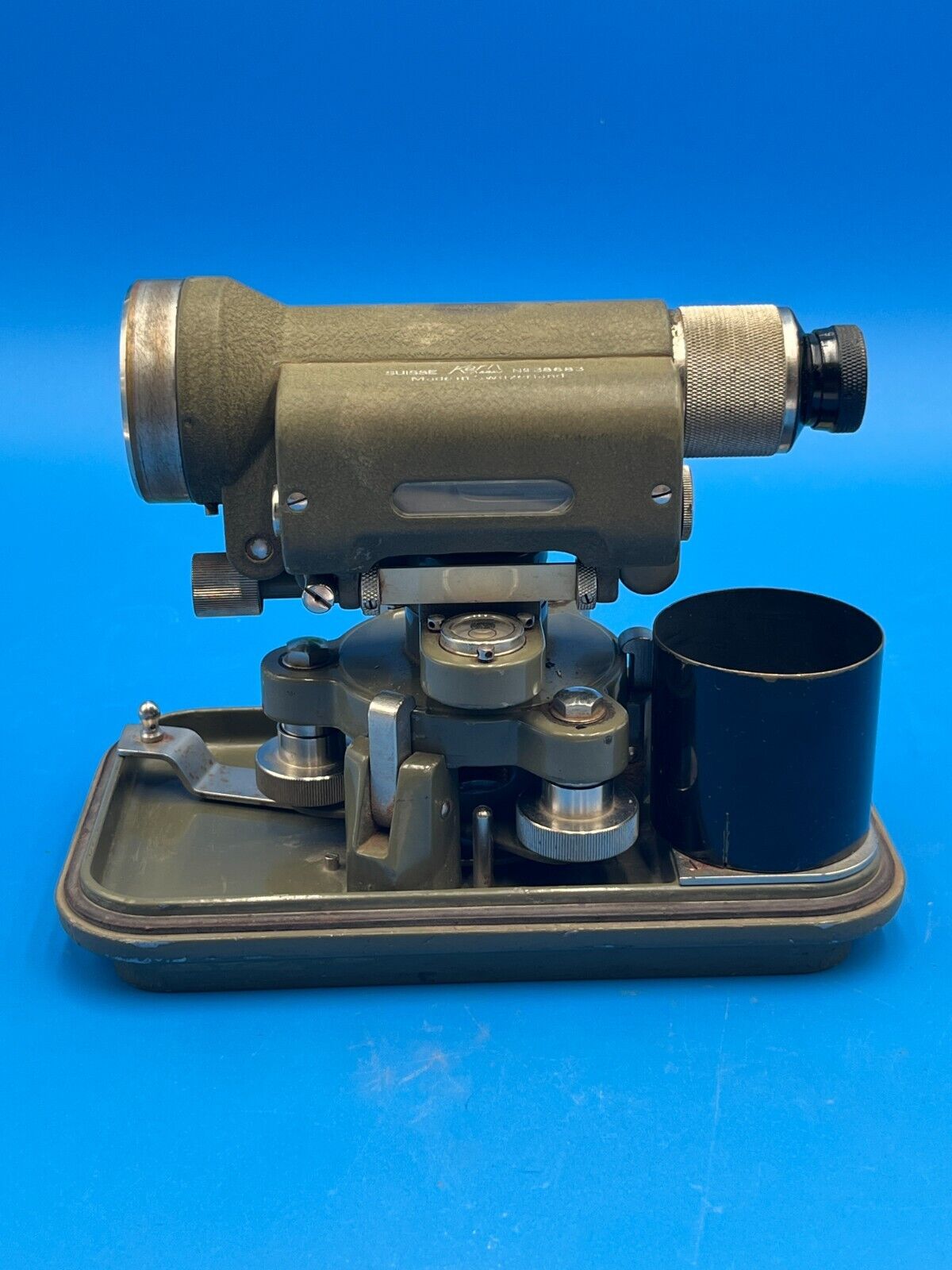Vintage KERN AARAU NK3 Surveying Instrument - Theodolite 