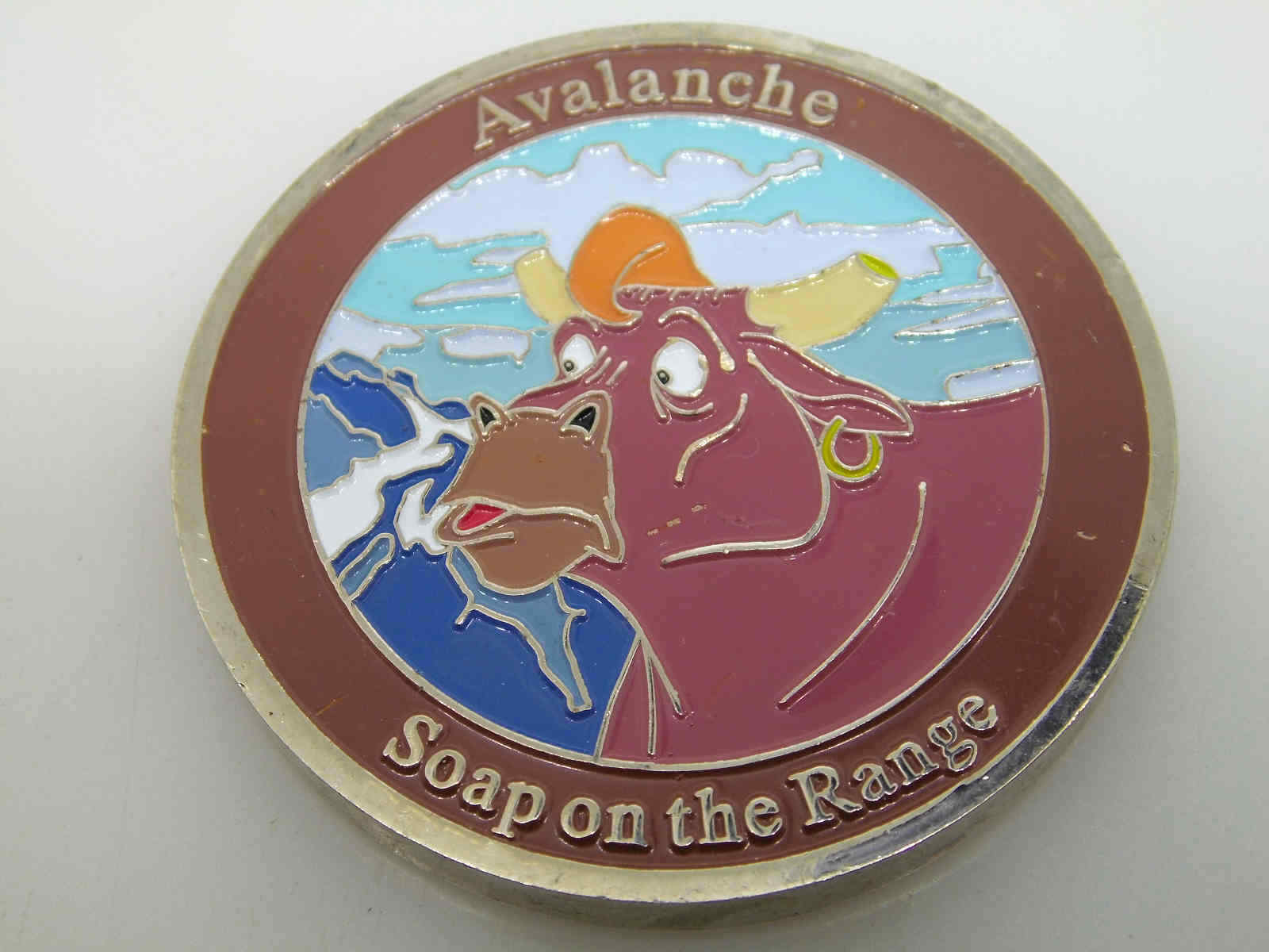 AVALANCHE SOAP ON THE RANGE CHALLENGE COIN