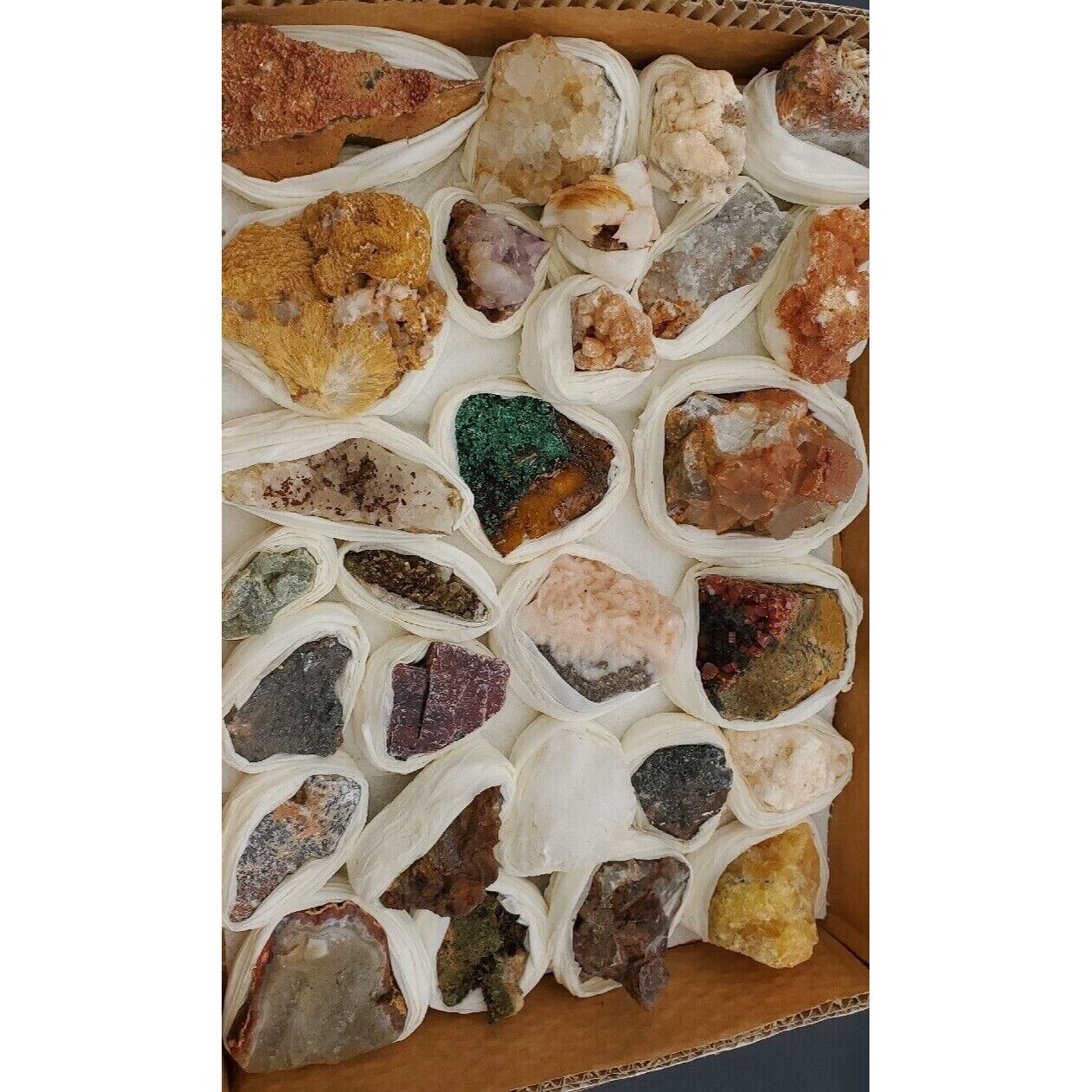 5Lb Wholesale minerals Flat Lot of 29 specimens From Morocco Africa #55