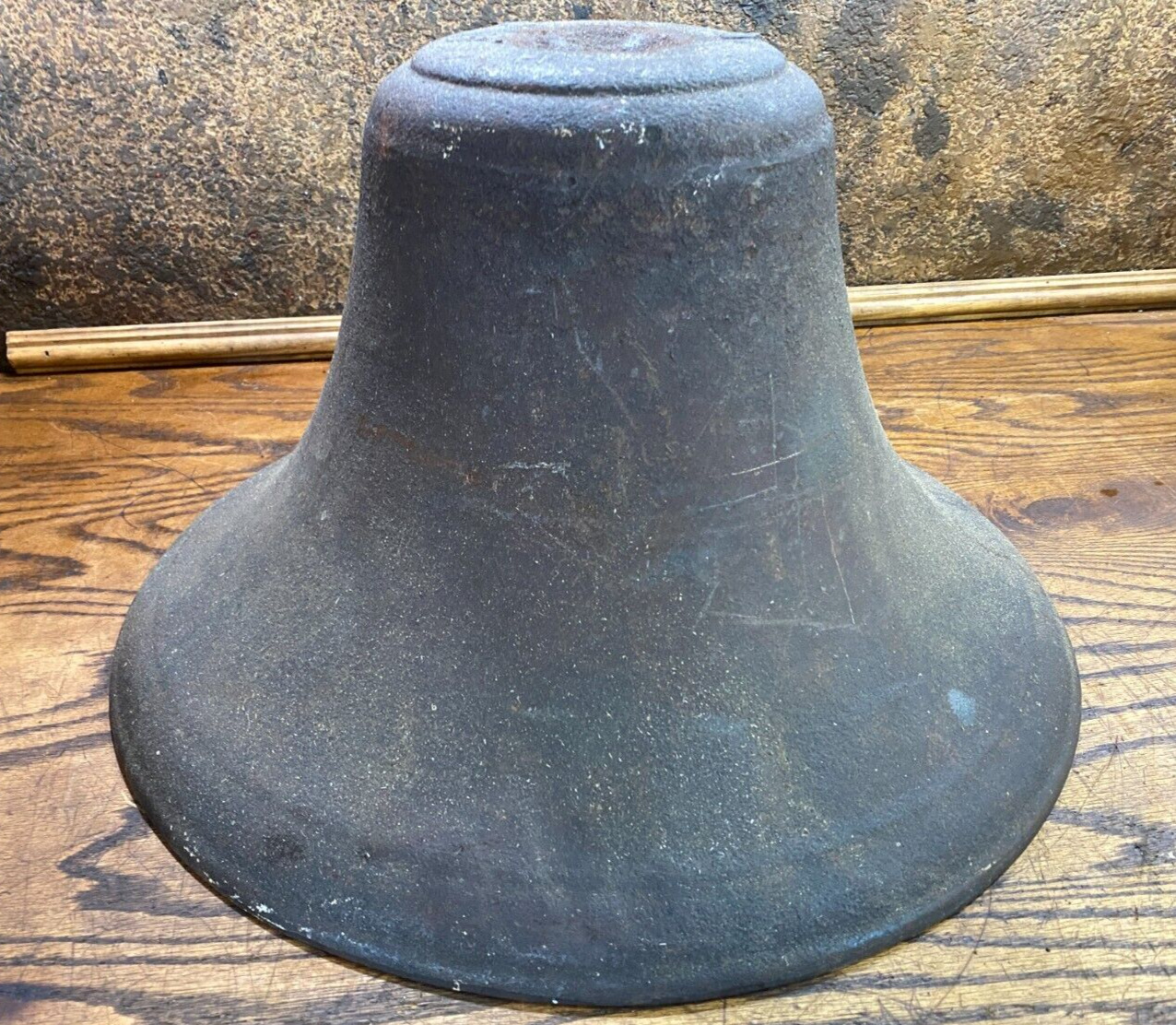 Vintage 1886 Cast Iron Cast Iron Church School BELL #3 Only  ( 18\