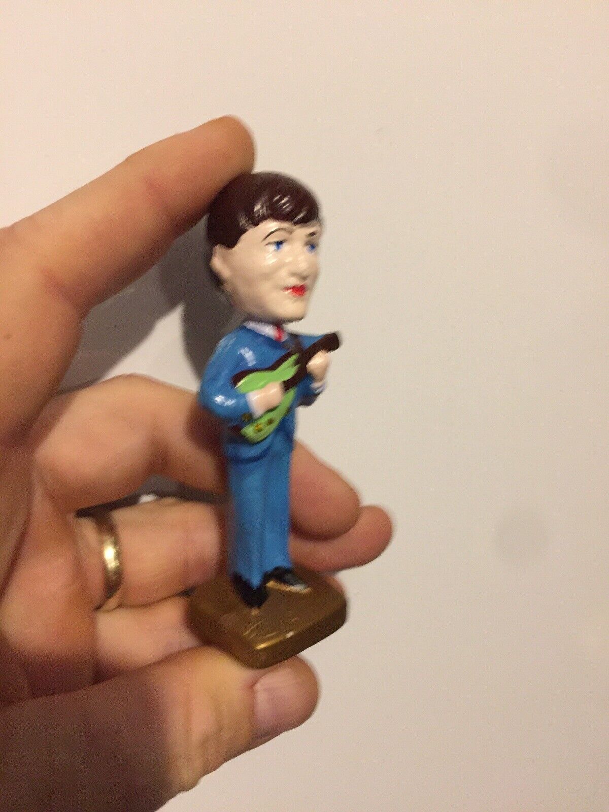 Beatles Figure John Lennon Paul McCartney Rock Band Elvis Music Figurine GIFT