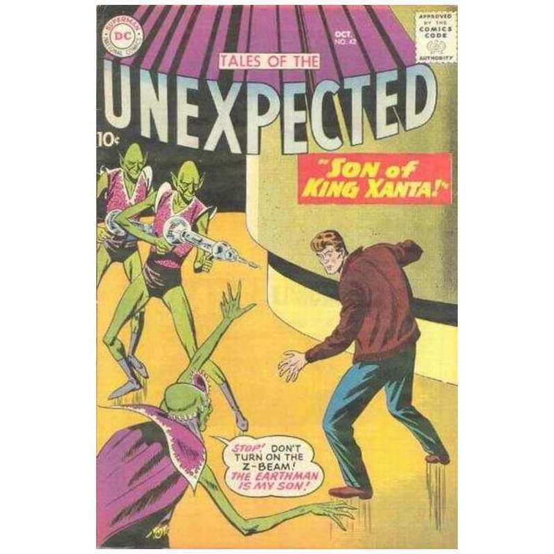 Tales of the Unexpected (1956 series) #42 in VG minus condition. DC comics [d\