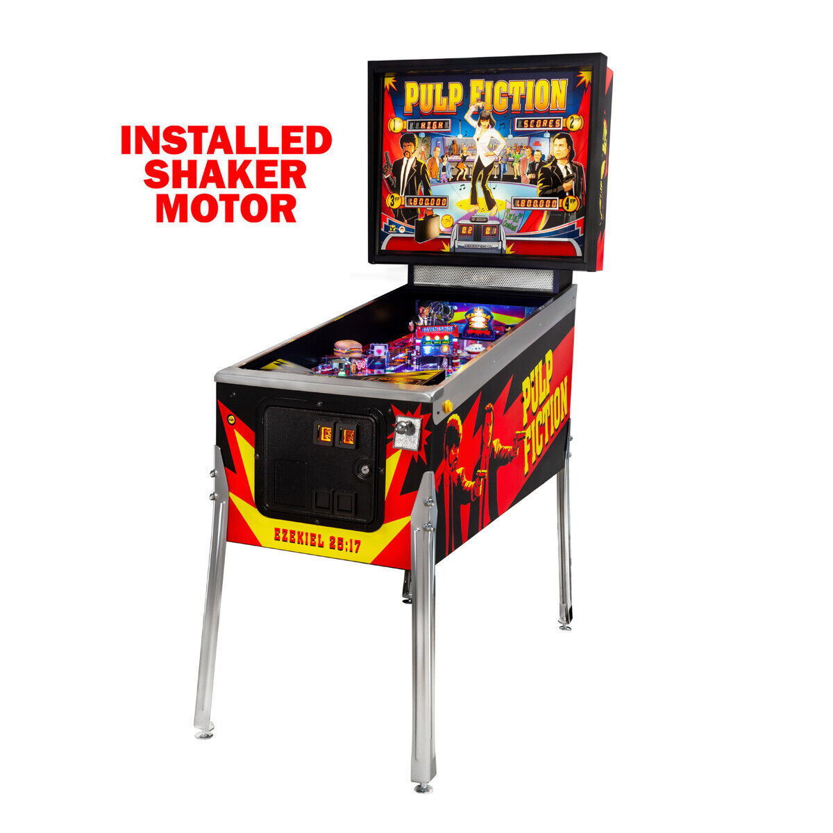 Chicago Gaming Pulp Fiction Pinball Machine -21000-SED Special Edition - Shaker