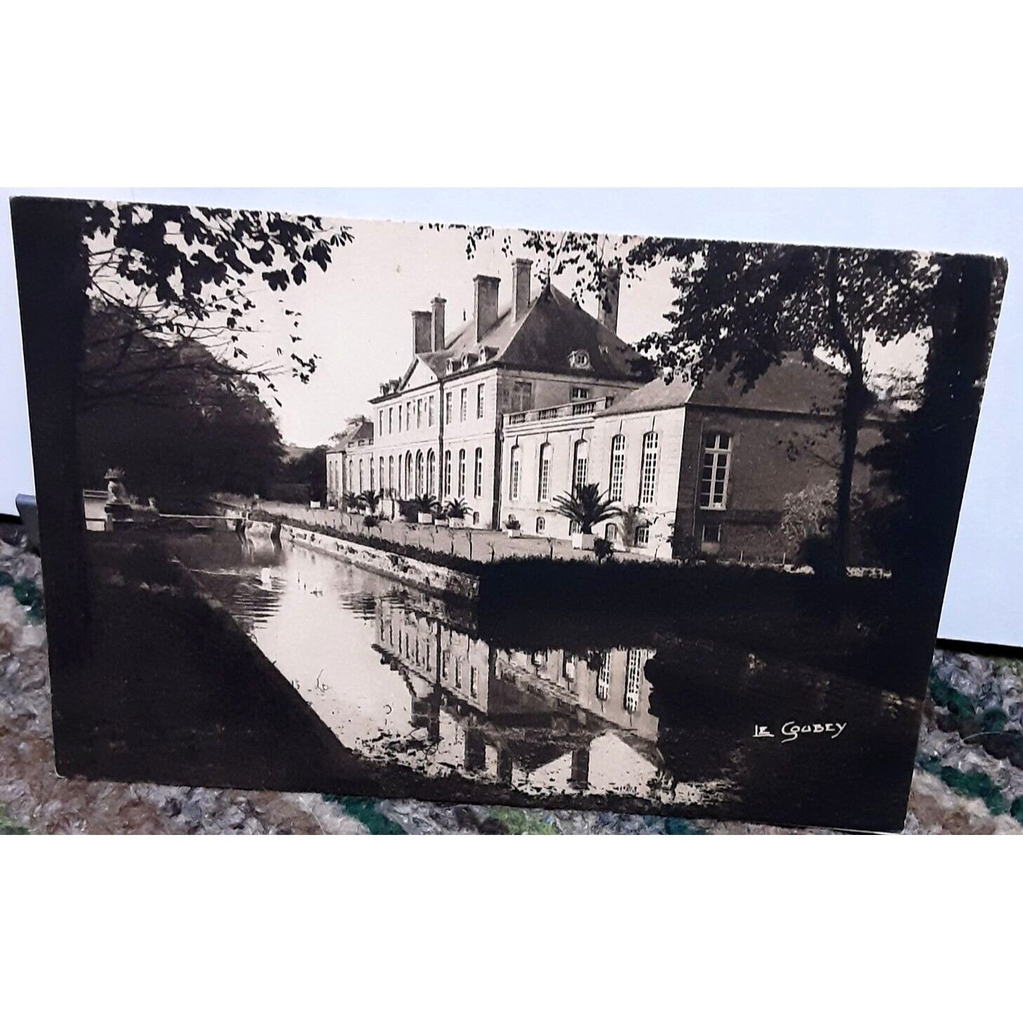 Vintage 1900s Château de Fontenay La Normandie France Postcard