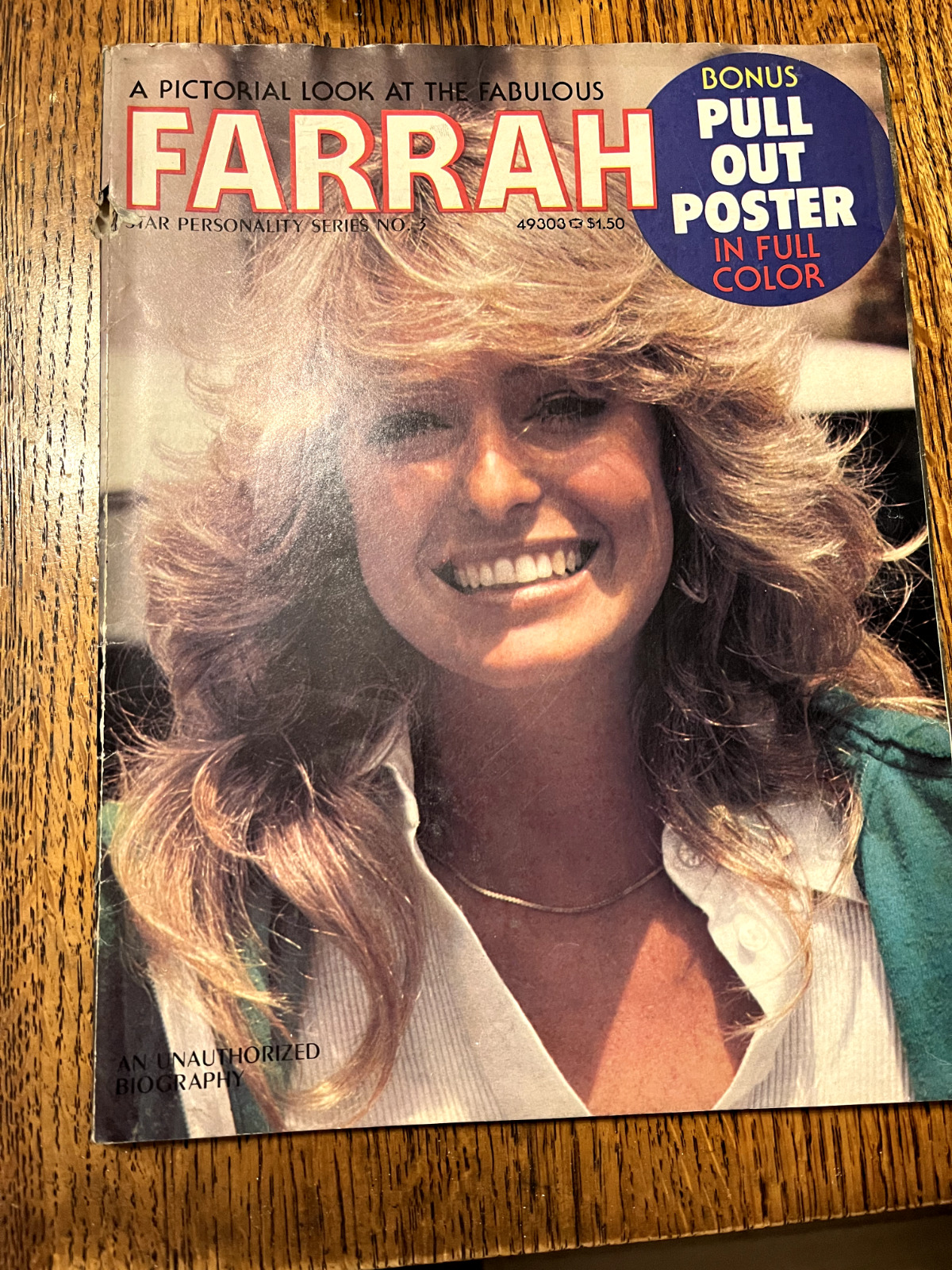 Farrah: A Pictorial Look At The Fabulous Farrah Bonus Pull Out Poster