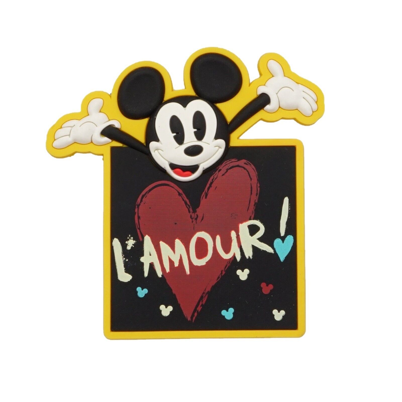 Mickey Mouse L'amour Soft Touch Magnet