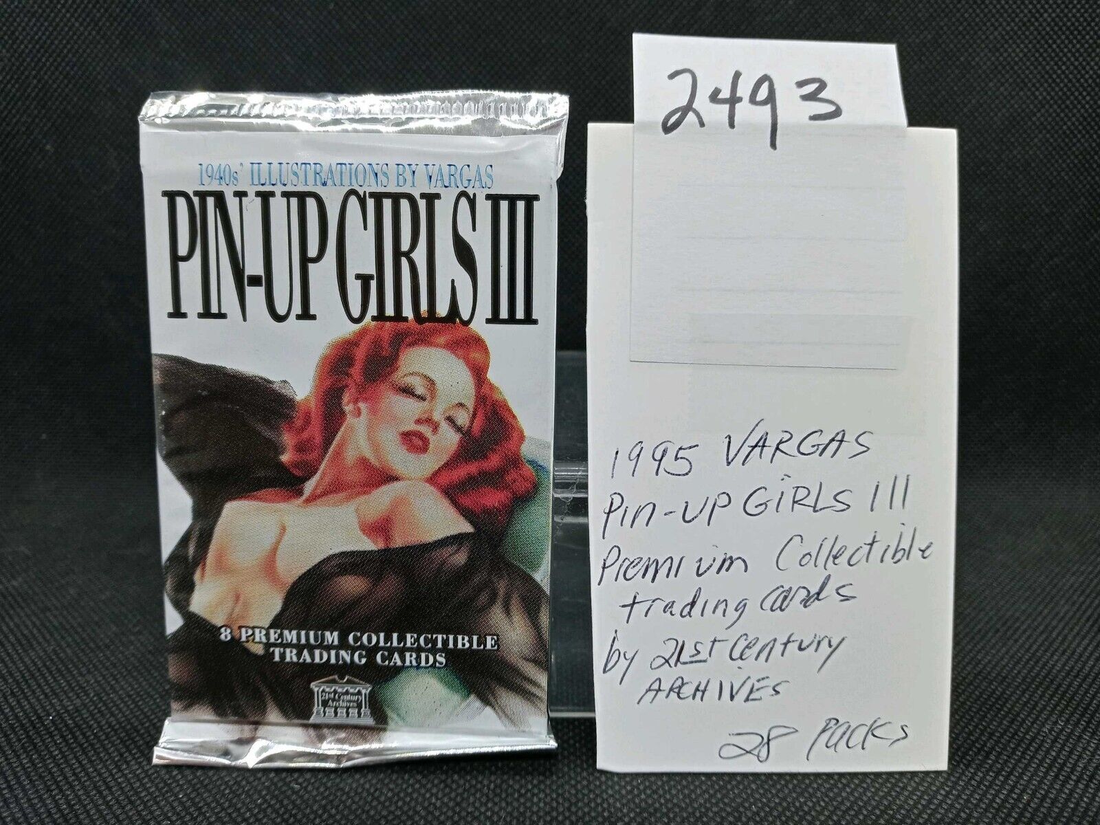 1995 Alberto Vargas Pin-Up Girls III Trading Card Pack (1)