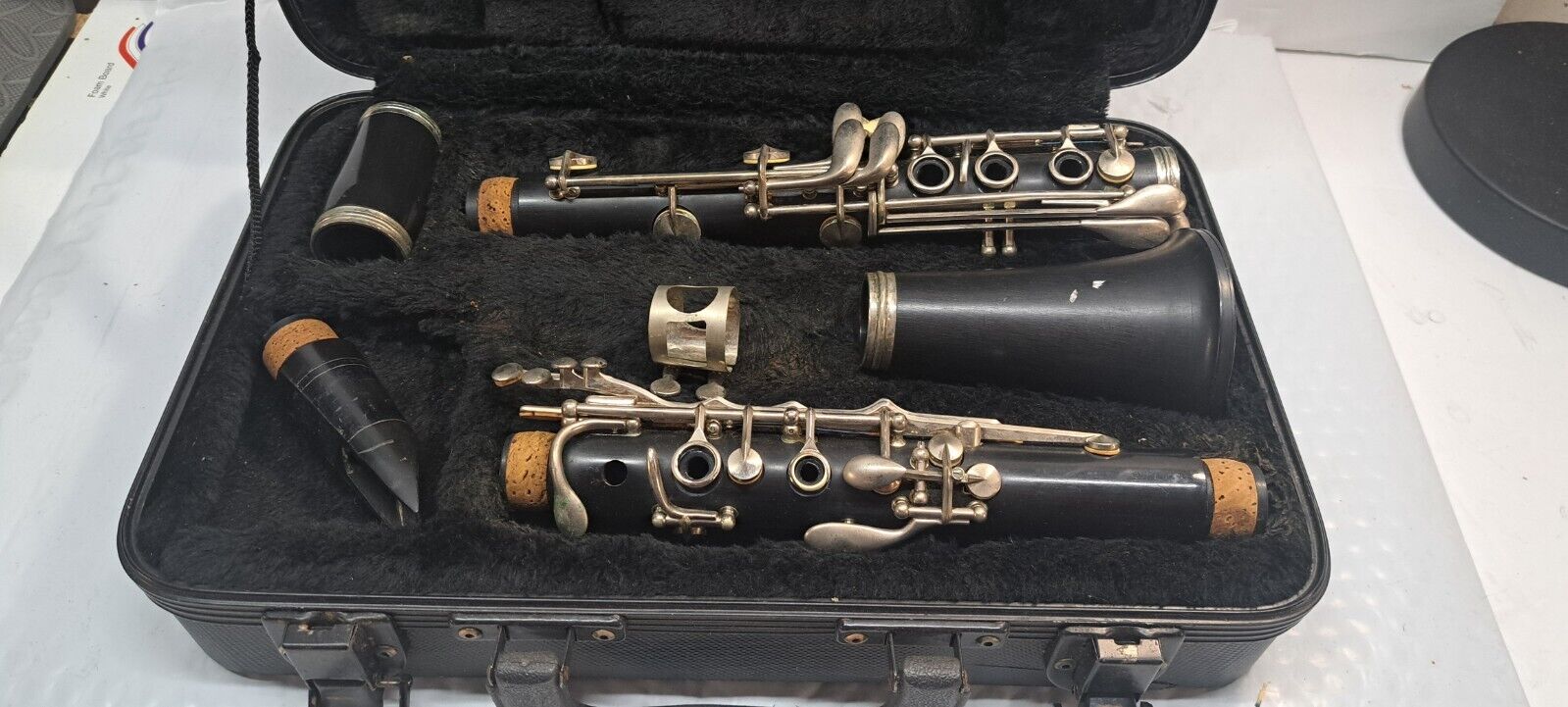 Vintage German made clarinet 1081547 sold as is