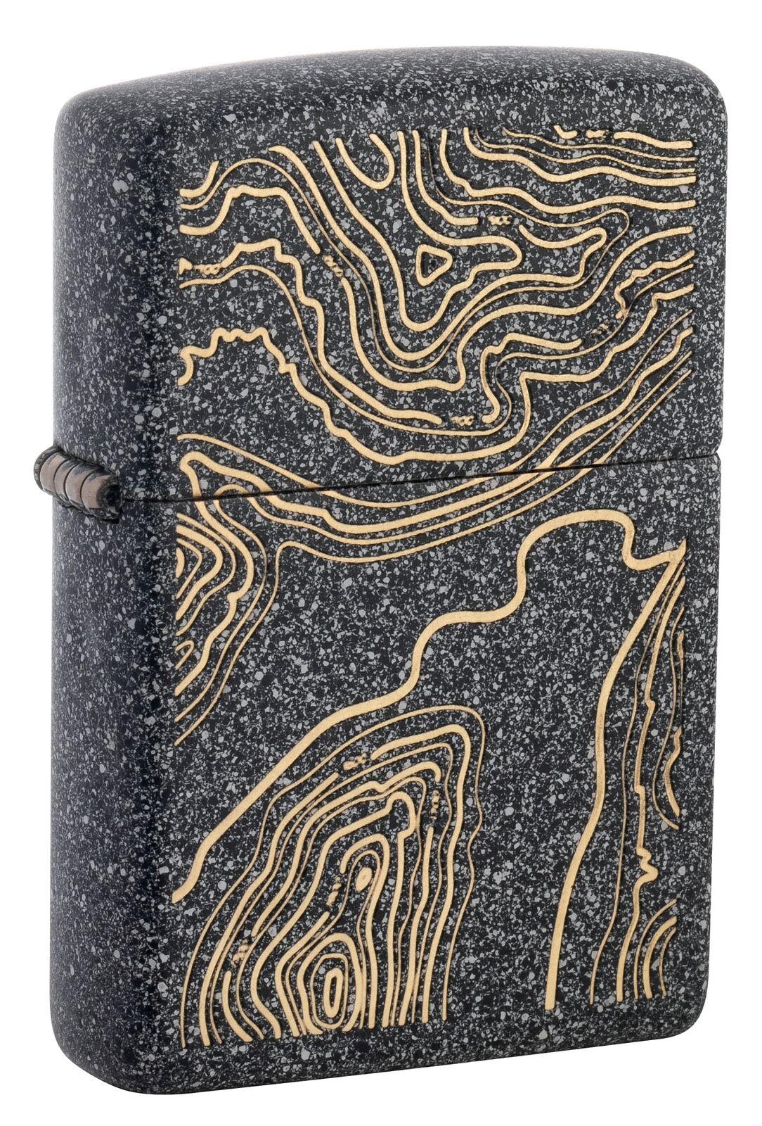 Zippo Topo Map Design Iron Stone Windproof Lighter, 211-088357