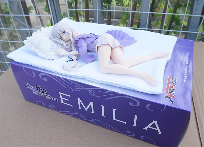 Re Life In A Different World From Zero Emilia PVC Figure Anime Figure In Box
