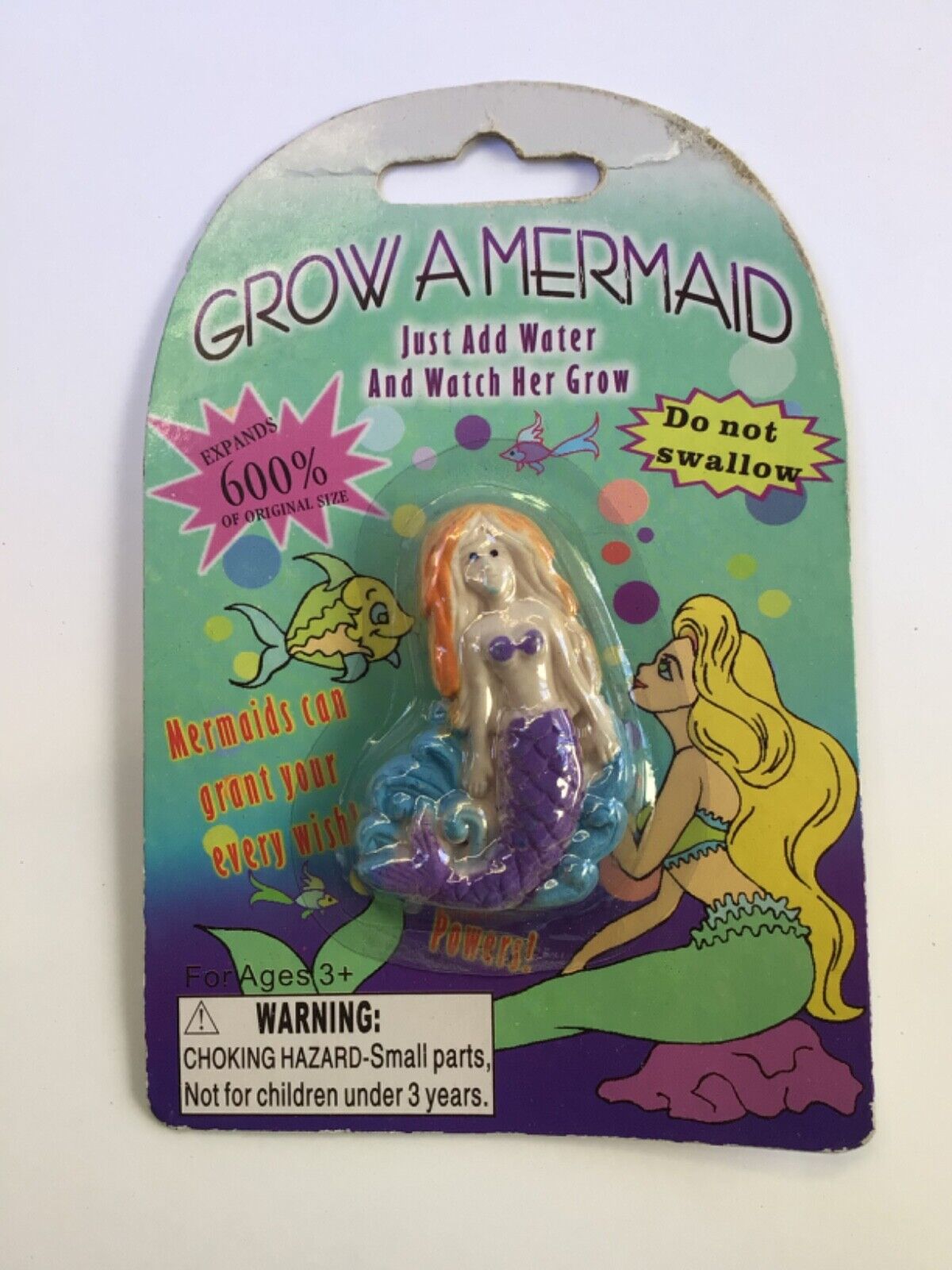 Grow A Mermaid - Expanding in Water Toy - 6 times normal size in 72 hrs -