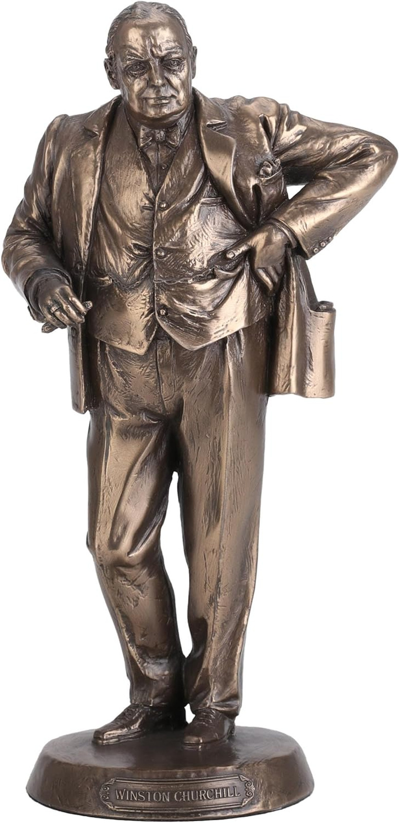 Veronese Design British Minister Winston Churchill Bronze Finished Statue