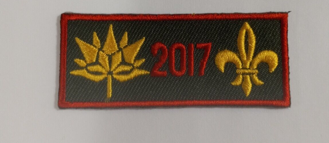 Scouts Canada 2017 Registration Uniform Crest Celebrating Canada\'s 150th